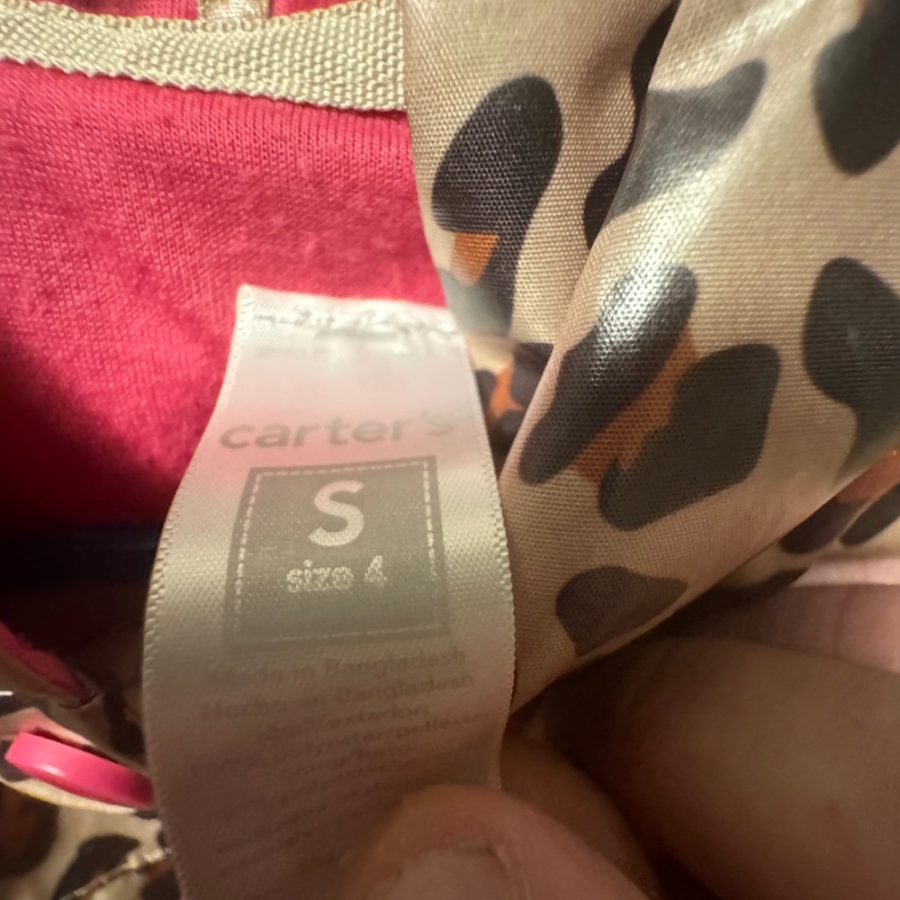 Kids raincoat used once.